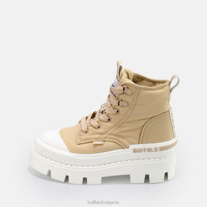 Raven Hi Bootie Vegan DRV892 бежово Buffalo |ботуши
