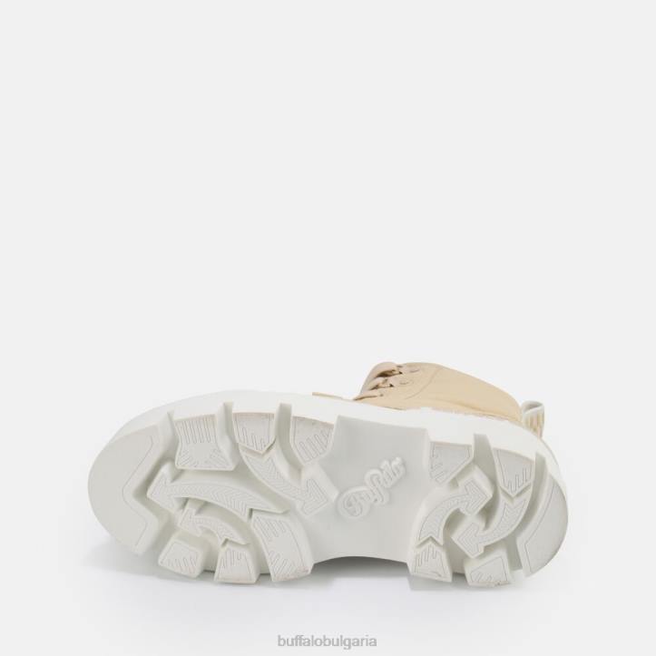 Raven Hi Bootie Vegan DRV892 бежово Buffalo |ботуши