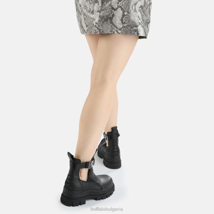 aspha coa bootie vegan DRV713 черен Buffalo |ботуши