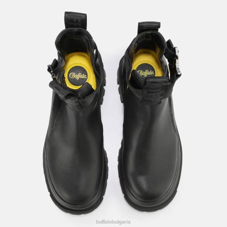 aspha coa bootie vegan DRV713 черен Buffalo |ботуши