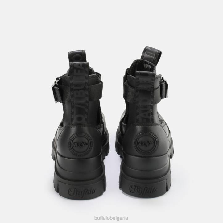 aspha coa bootie vegan DRV713 черен Buffalo |ботуши