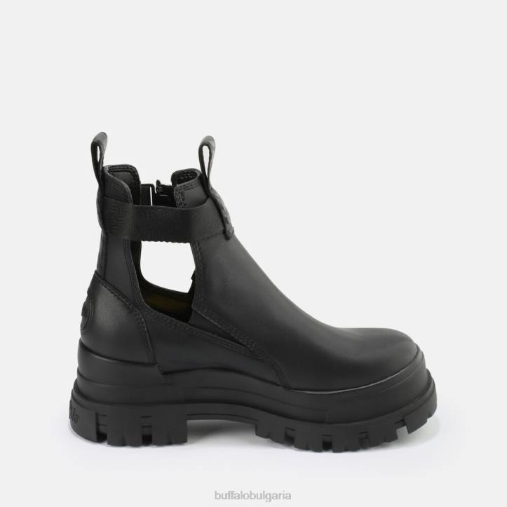 aspha coa bootie vegan DRV713 черен Buffalo |ботуши