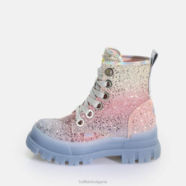 aspha laceup hi ankle boot vegan DRV434 русалка лилаво Buffalo |ботуши