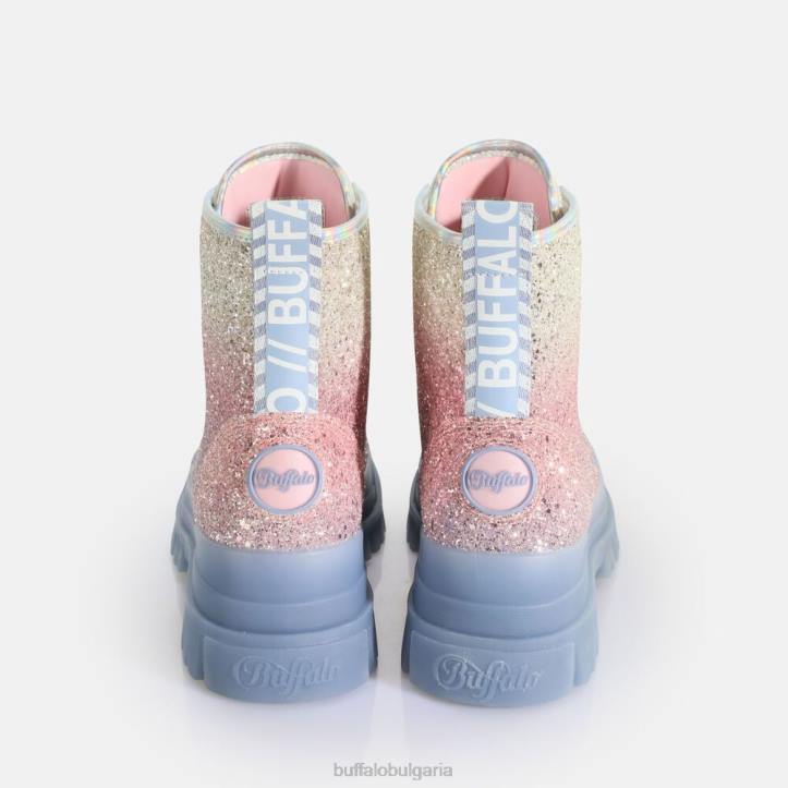 aspha laceup hi ankle boot vegan DRV434 русалка лилаво Buffalo |ботуши