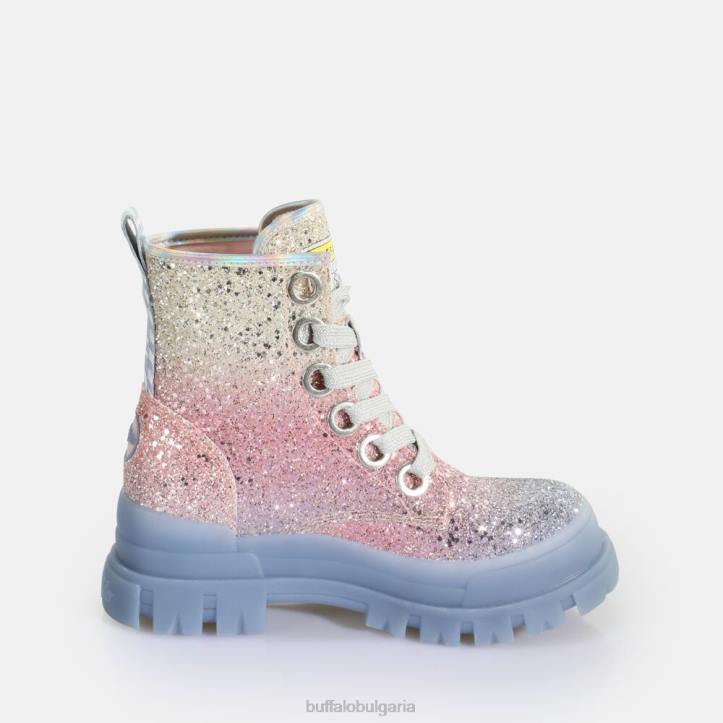 aspha laceup hi ankle boot vegan DRV434 русалка лилаво Buffalo |ботуши