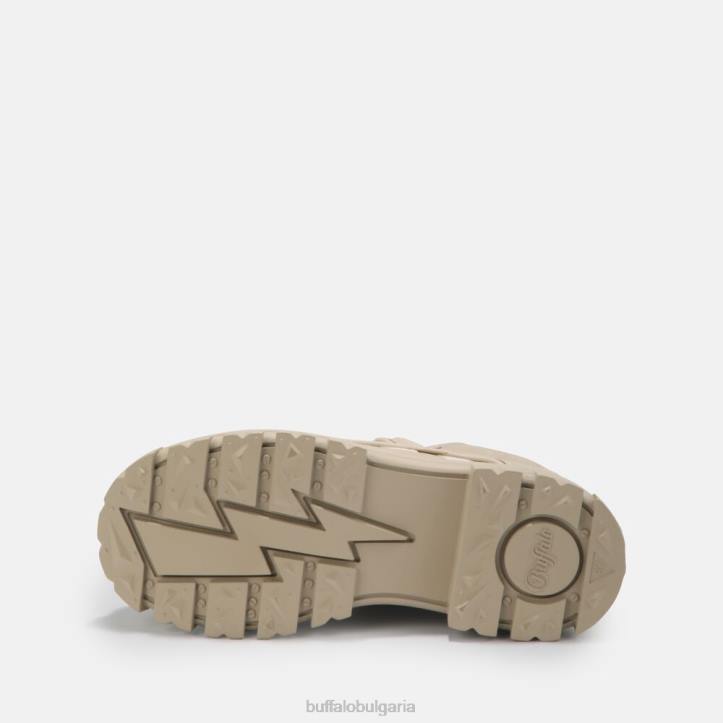 aspha nc mid bootie flat vegan DRV200 бежово Buffalo |ботуши