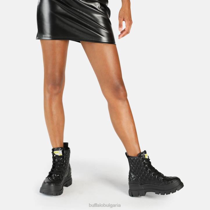 aspha rld laceup mid ankle-boot vegan DRV196 черен Buffalo |ботуши
