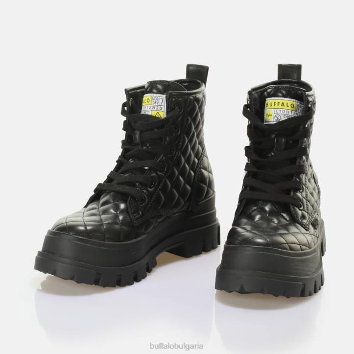 aspha rld laceup mid ankle-boot vegan DRV196 черен Buffalo |ботуши