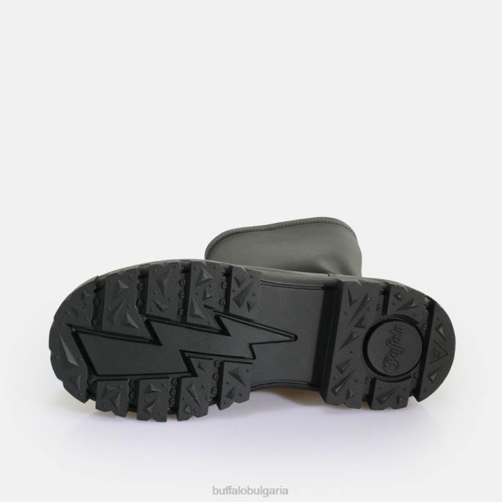 aspha sockboot вегански ботуши до глезена DRV808 черен Buffalo |ботуши