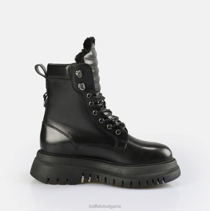 сенник laceup hi топли ботуши до глезена DRV508 черен Buffalo |ботуши