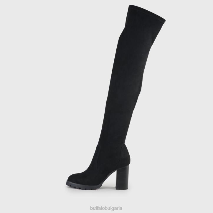 madyson overknee vegan DRV560 черен Buffalo |ботуши
