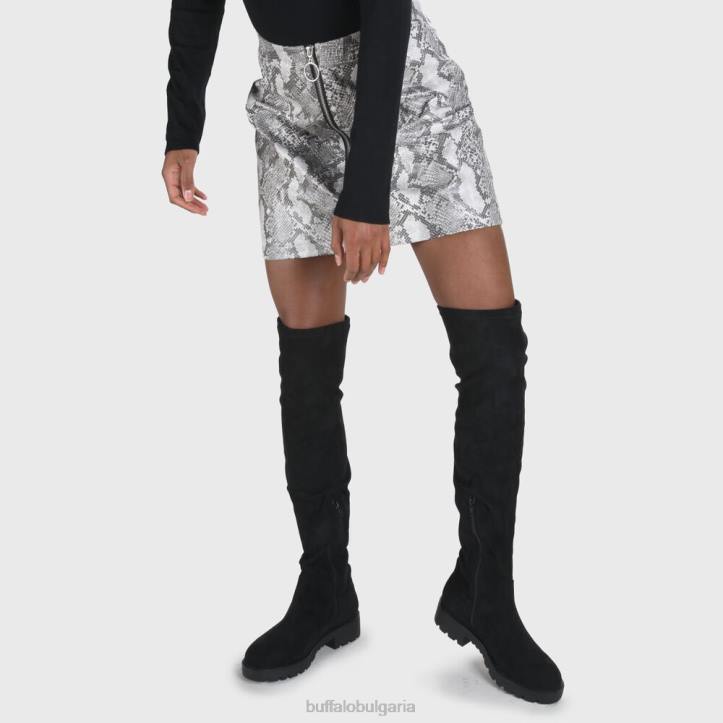 myrna boot flat vegan DRV502 черен Buffalo |ботуши
