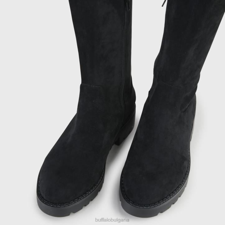 myrna boot flat vegan DRV502 черен Buffalo |ботуши