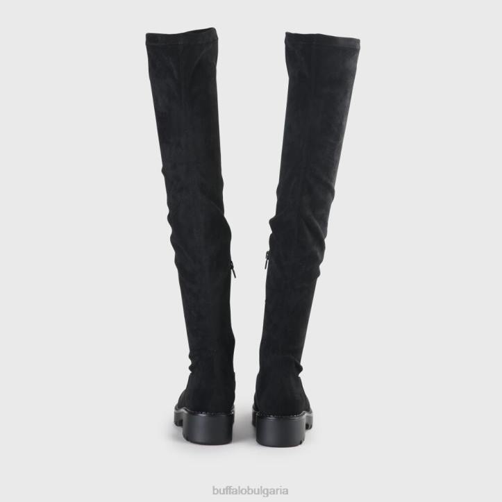 myrna boot flat vegan DRV502 черен Buffalo |ботуши