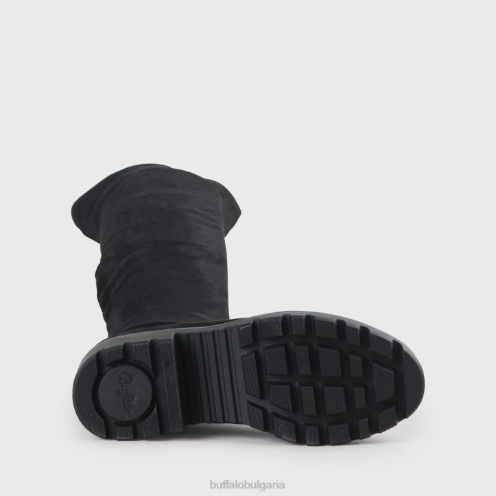 myrna boot flat vegan DRV502 черен Buffalo |ботуши