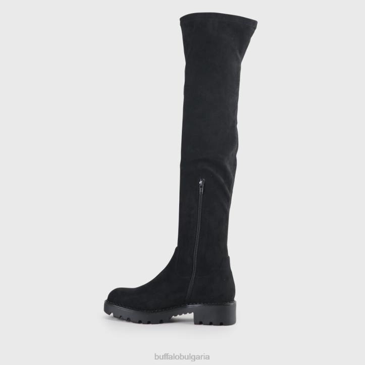 myrna boot flat vegan DRV502 черен Buffalo |ботуши