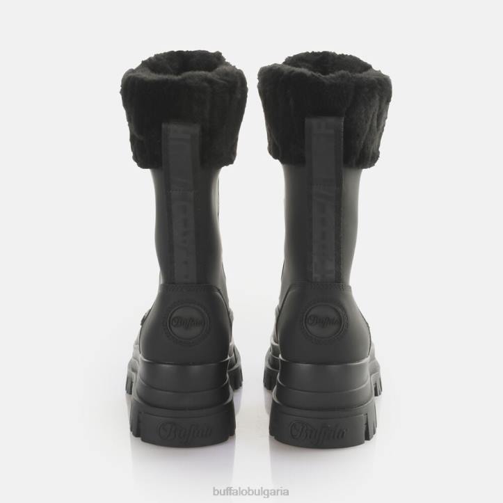 асфа патешки ботуш топъл ботуш веган DRV471 черен Buffalo |ботуши