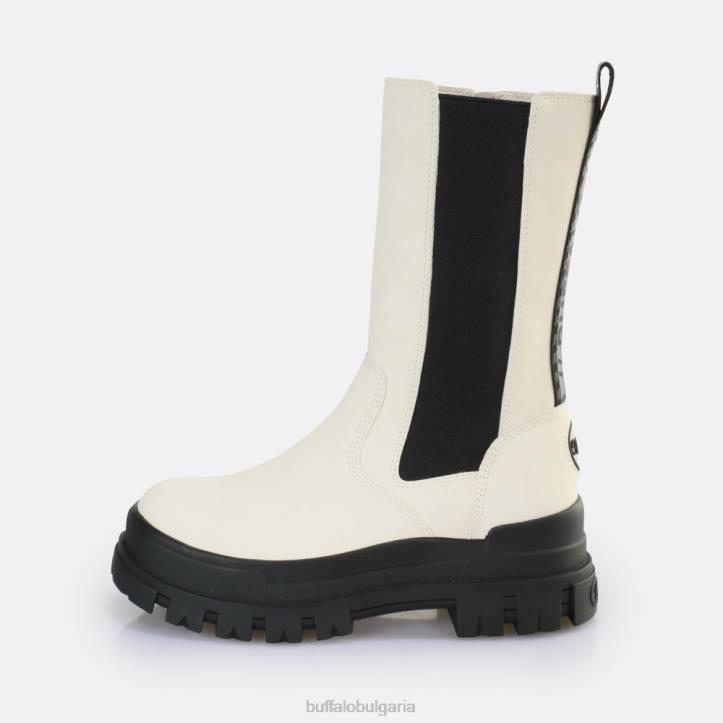 aspha clf chelsea hi boot vegan DRV470 яйчена черупка/черна Buffalo |ботуши aspha clf chelsea hi boot vegan DRV470 яйчена черупка/черна Buffalo |ботуши