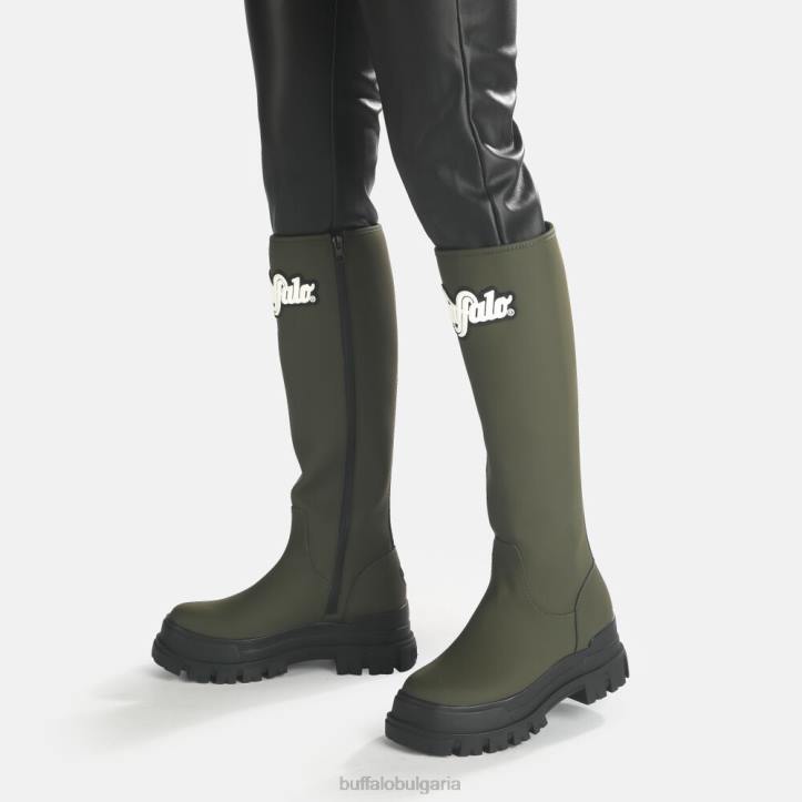 aspha rain hi boot flat vegan DRV232 каки Buffalo |ботуши