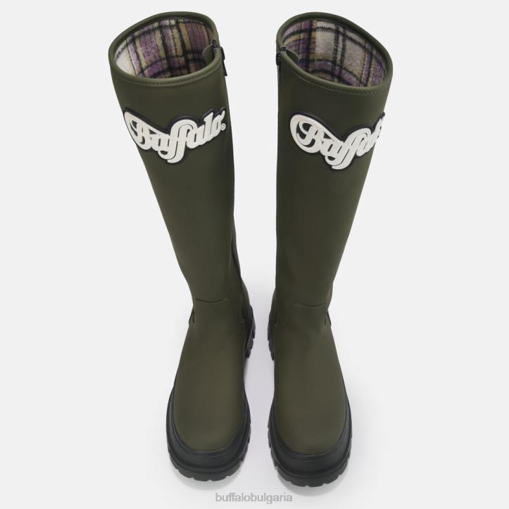 aspha rain hi boot flat vegan DRV232 каки Buffalo |ботуши