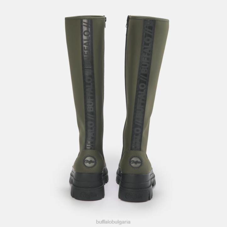 aspha rain hi boot flat vegan DRV232 каки Buffalo |ботуши
