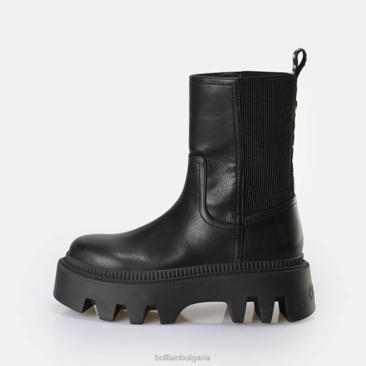 flora chelsea hi boot vegan DRV636 черен Buffalo |ботуши