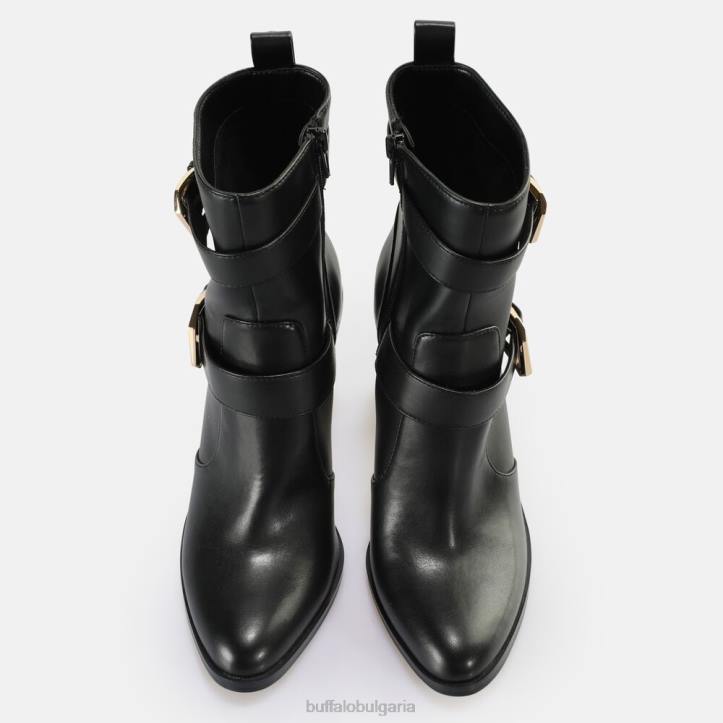 zoe buckle boot ботуш веган DRV711 черен Buffalo |ботуши