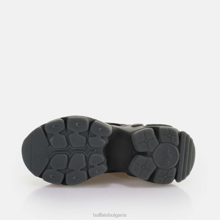 binary glam sneaker vegan DRV322 блясък/черно Buffalo |маратонки