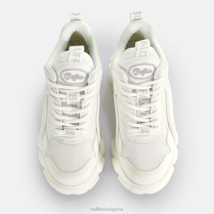 cld chai low trainer веган DRV75 тройно бяло Buffalo |маратонки