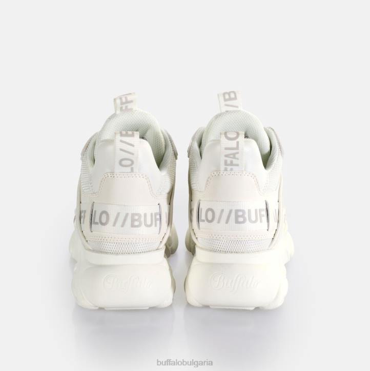 cld chai low trainer веган DRV75 тройно бяло Buffalo |маратонки