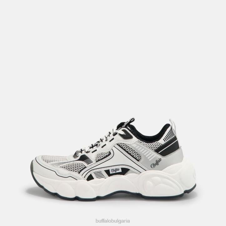 cld run jog sneaker ниско веган DRV235 Черно бяла Buffalo |маратонки