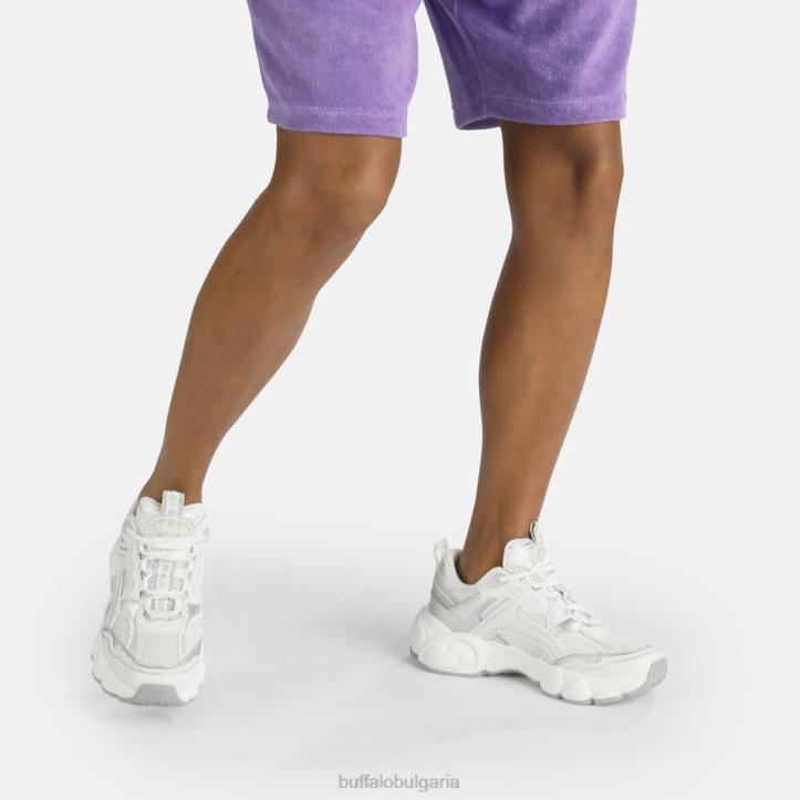 cld run jog sneaker vegan DRV236 бяло със сребро Buffalo |маратонки