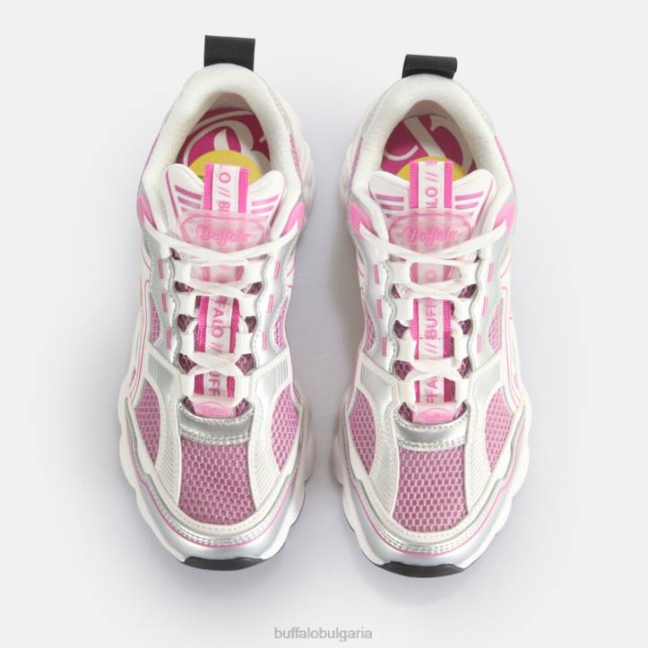 cld run jog trainers low vegan DRV239 сребристо/розово Buffalo |маратонки