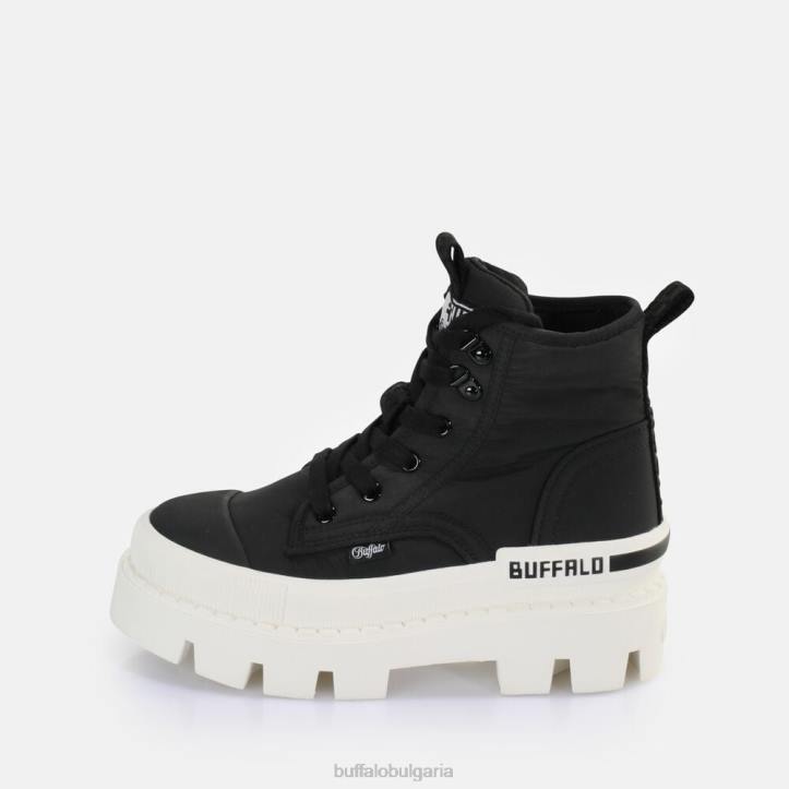 raven hi sneaker high vegan DRV893 Черно бяла Buffalo |маратонки