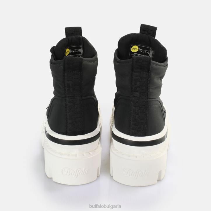 raven hi sneaker high vegan DRV893 Черно бяла Buffalo |маратонки