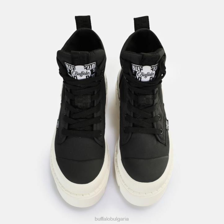 raven hi sneaker high vegan DRV893 Черно бяла Buffalo |маратонки