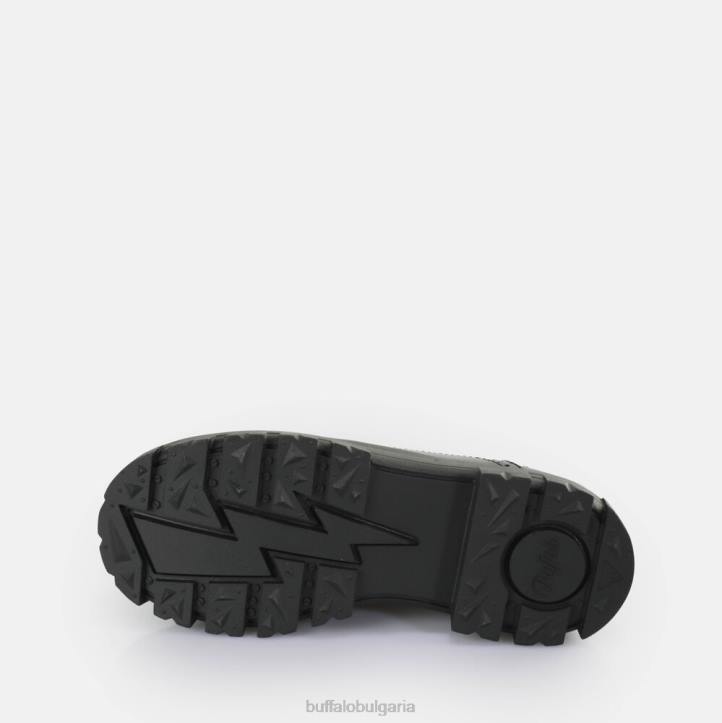 aspha brogue мокасини веган DRV160 черен Buffalo | мокасини