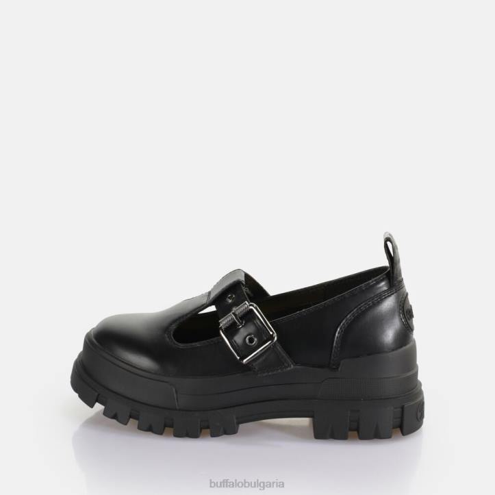 aspha jane loafer vegan DRV274 черен Buffalo | мокасини aspha jane loafer vegan DRV274 черен Buffalo | мокасини