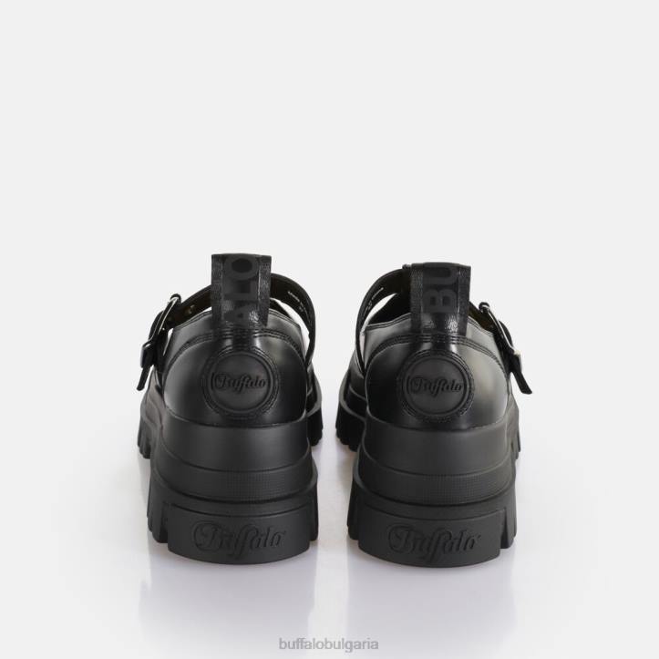 aspha jane loafer vegan DRV274 черен Buffalo | мокасини