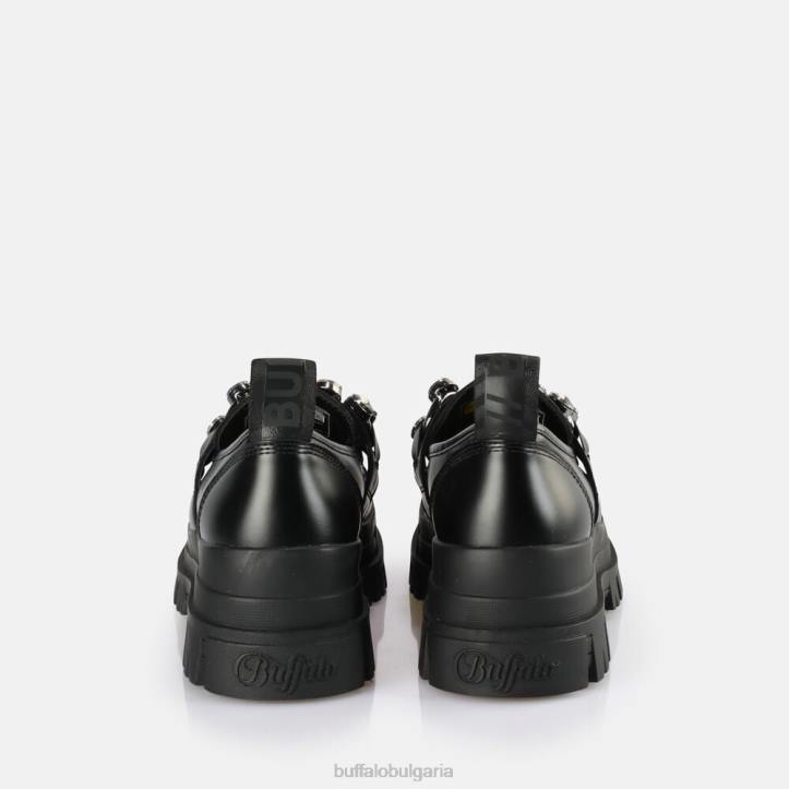 aspha loafer glam vegan DRV875 черен Buffalo | мокасини