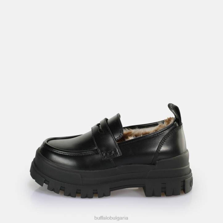 aspha loafer топли loafer веган DRV709 черен Buffalo | мокасини
