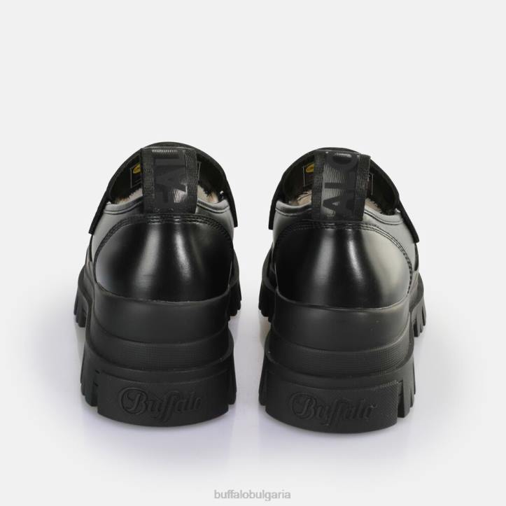 aspha loafer топли loafer веган DRV709 черен Buffalo | мокасини