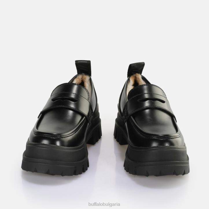 aspha loafer топли loafer веган DRV709 черен Buffalo | мокасини
