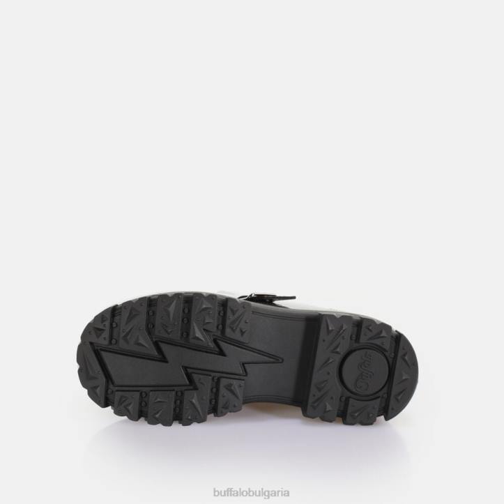 aspha loafer tc loafer vegan DRV427 черно/сребристо Buffalo | мокасини