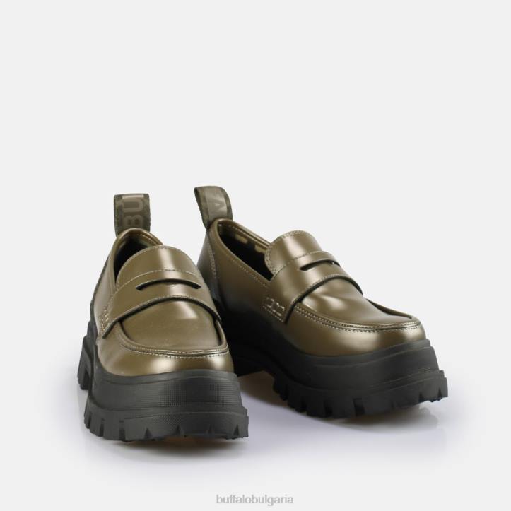 aspha loafer vegan DRV241 каки Buffalo | мокасини