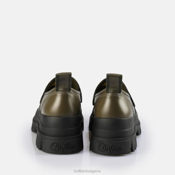 aspha loafer vegan DRV241 каки Buffalo | мокасини