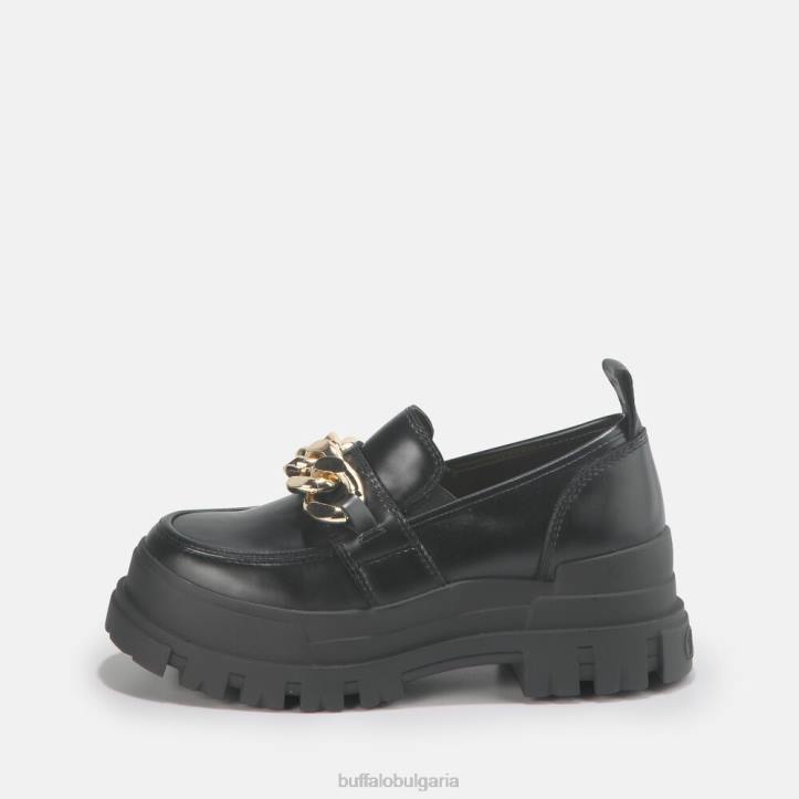 aspha loafer vegan DRV594 черен Buffalo | мокасини