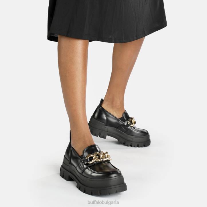 aspha loafer vegan DRV594 черен Buffalo | мокасини