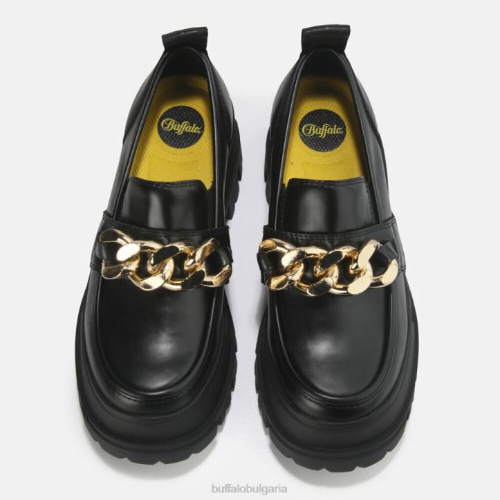 aspha loafer vegan DRV594 черен Buffalo | мокасини