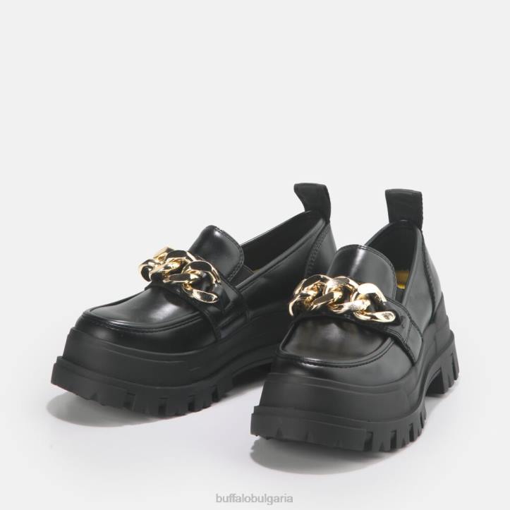 aspha loafer vegan DRV594 черен Buffalo | мокасини